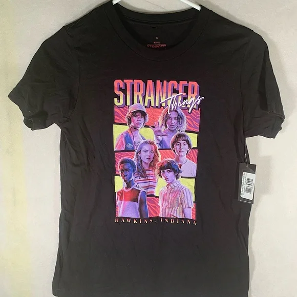 Stranger Things T-shirt New With Tags Size YL - Picture 1 of 4